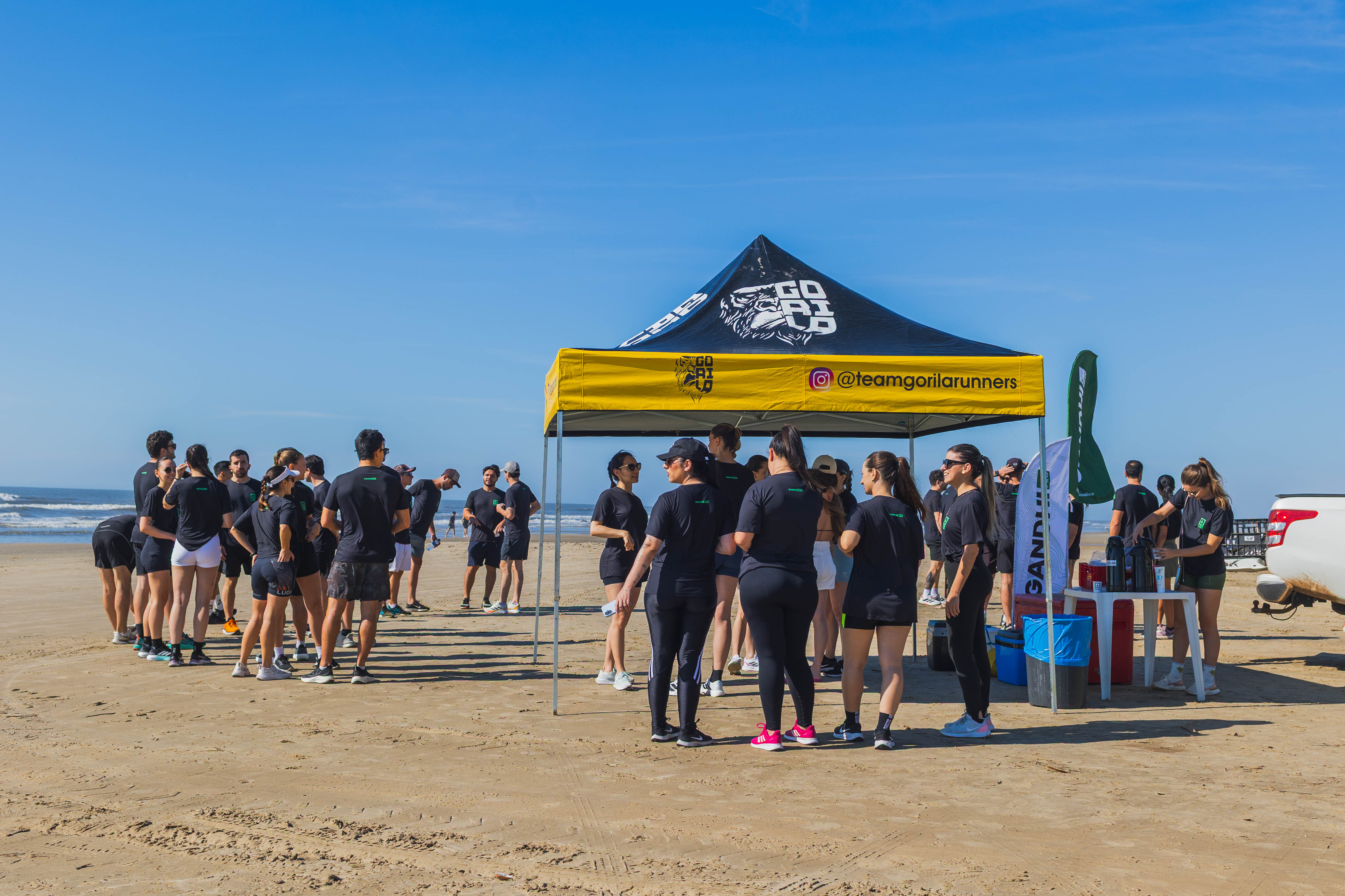 Treino de Praia Time Gandhi - Foto 1