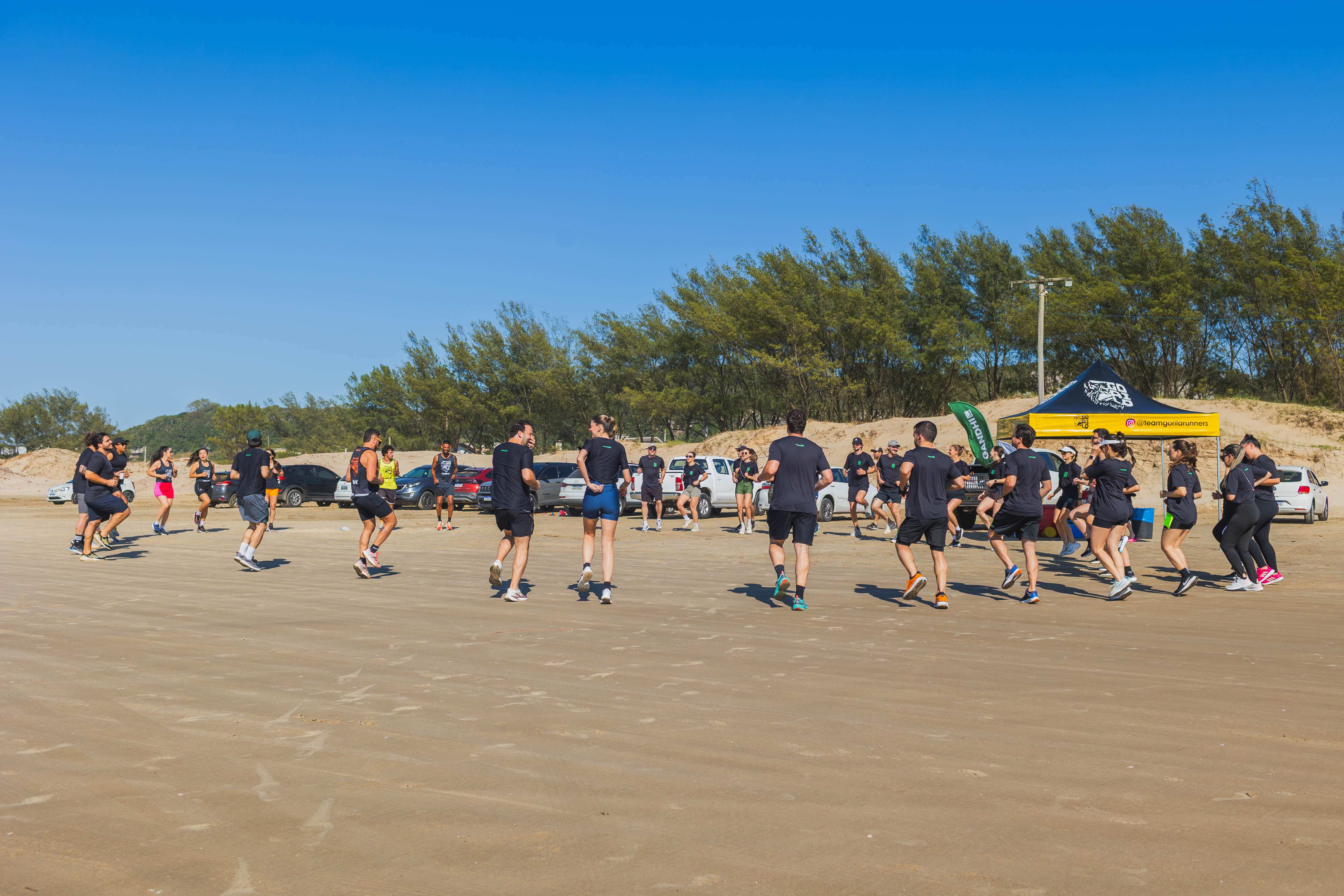 Treino de Praia Time Gandhi - Foto 5