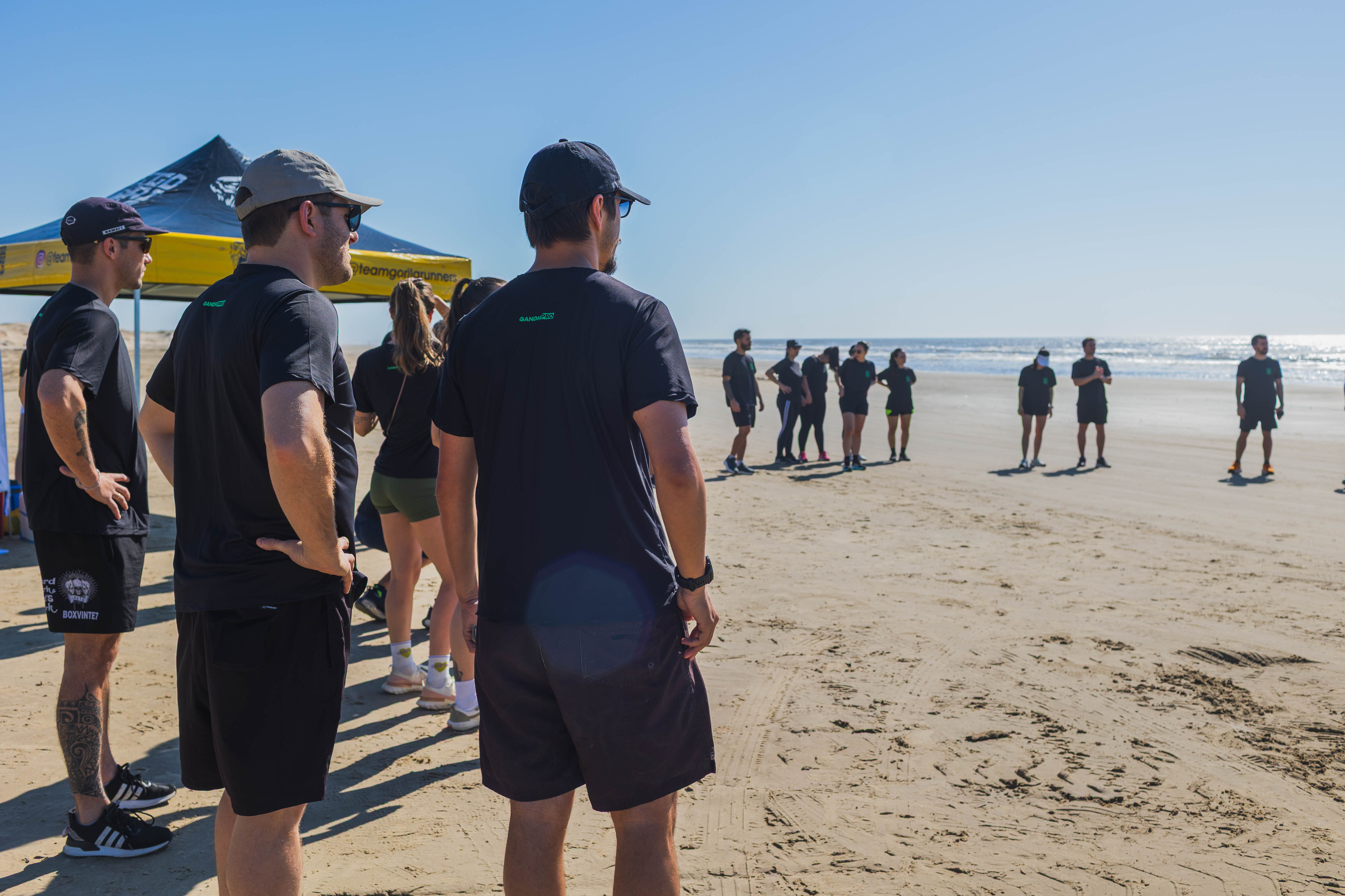 Treino de Praia Time Gandhi - Foto 4