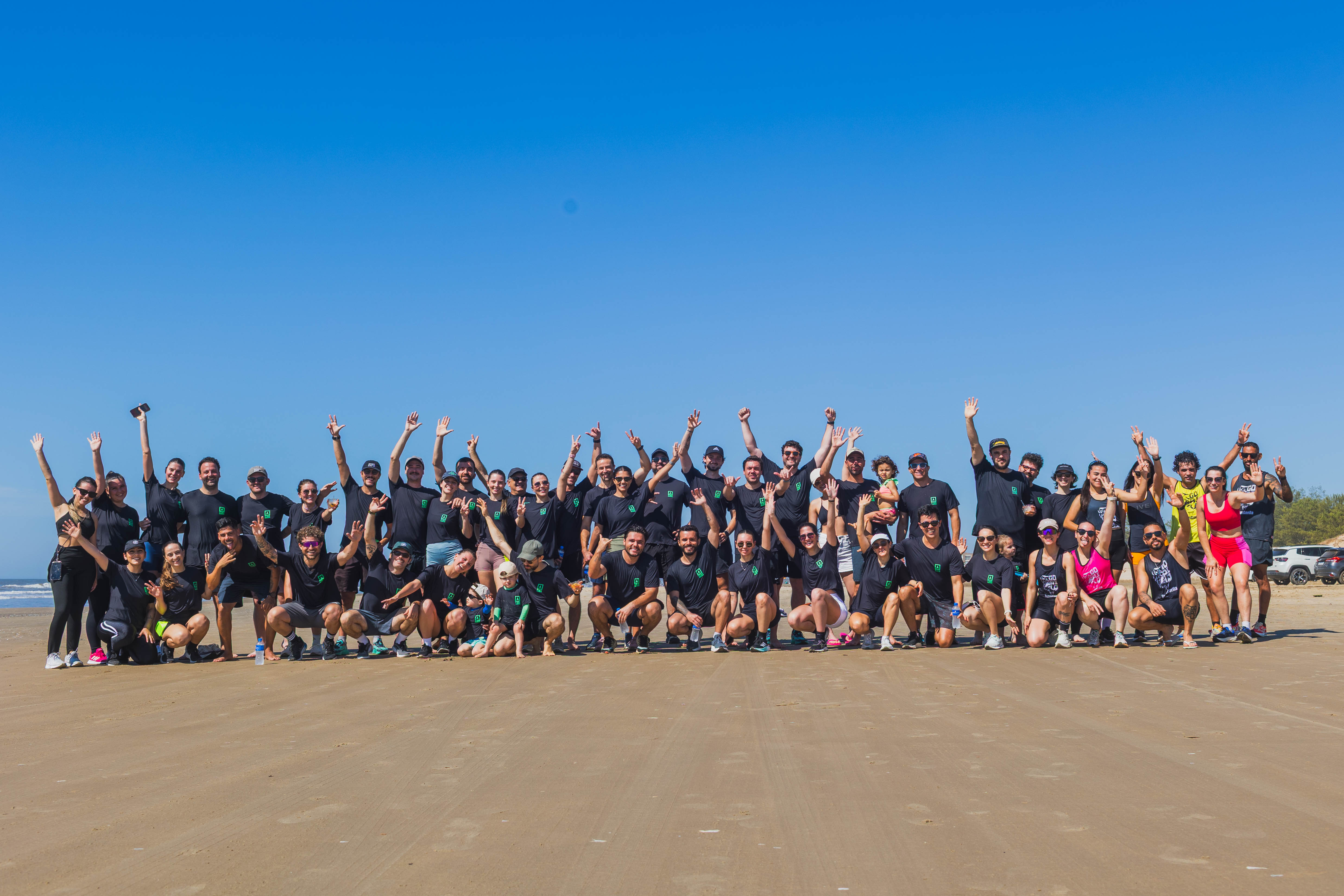 Treino de Praia Time Gandhi - Foto 8