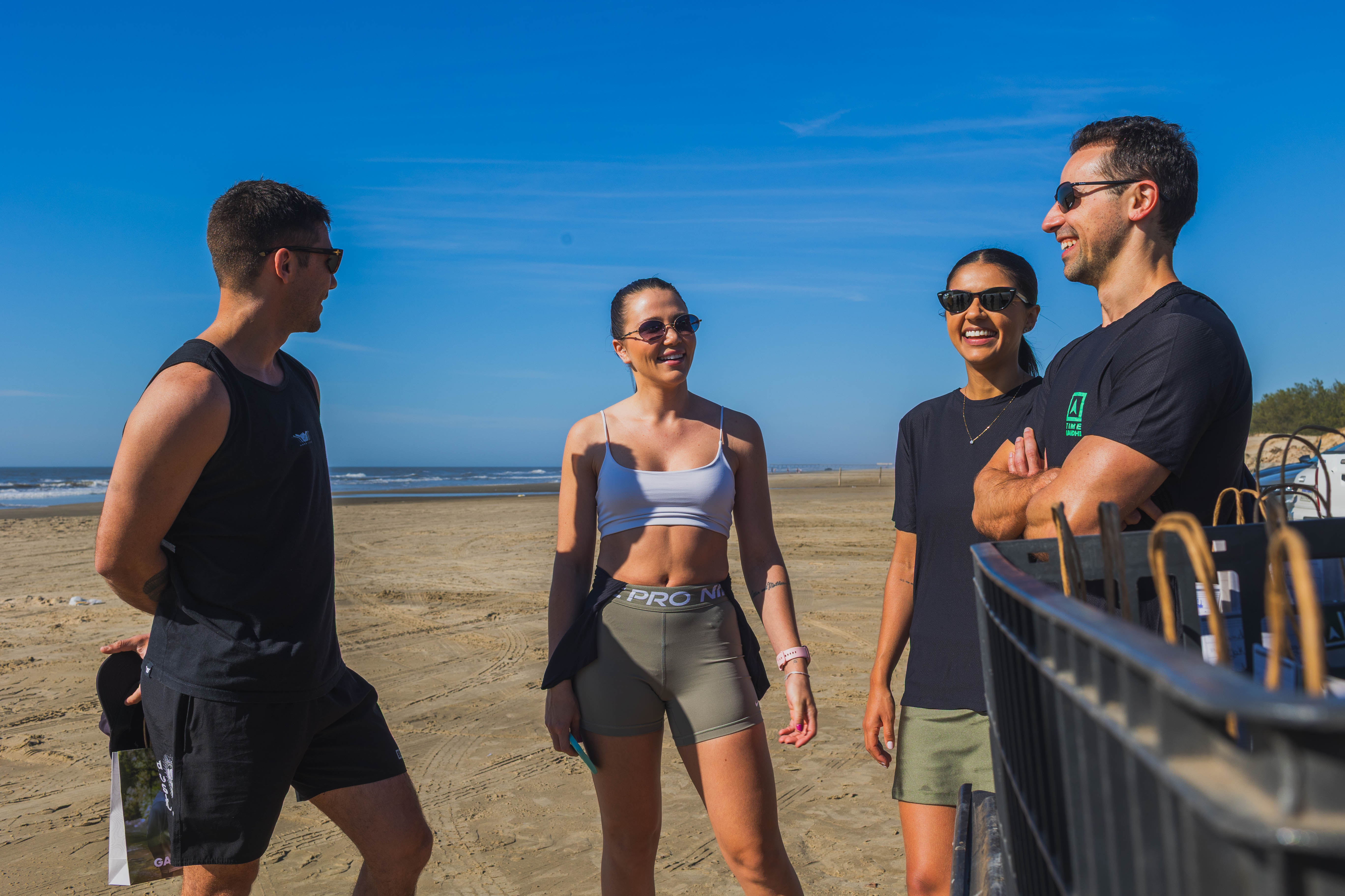 Treino de Praia Time Gandhi - Foto 2