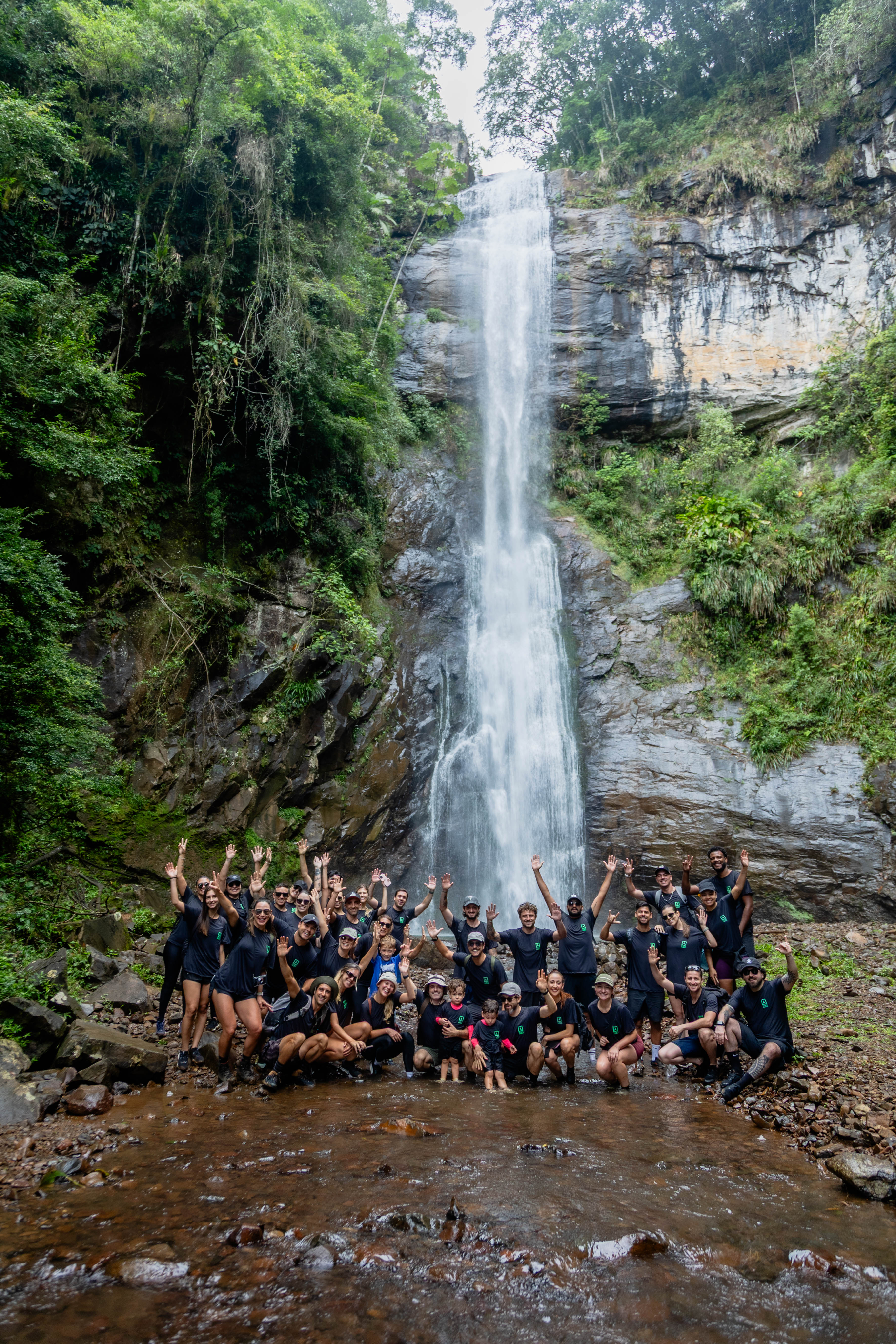 Trilha Cachoeira da Cortina Time Gandhi - Foto 1