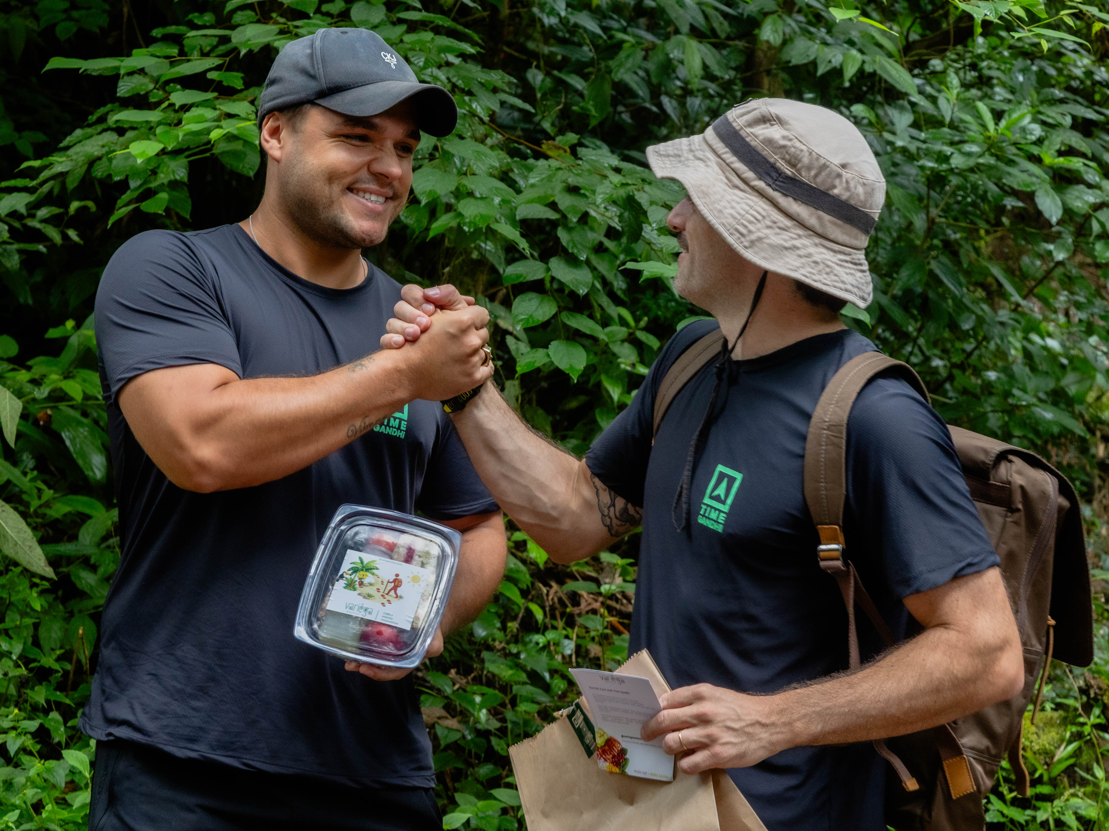 Trilha Cachoeira da Cortina Time Gandhi - Foto 8