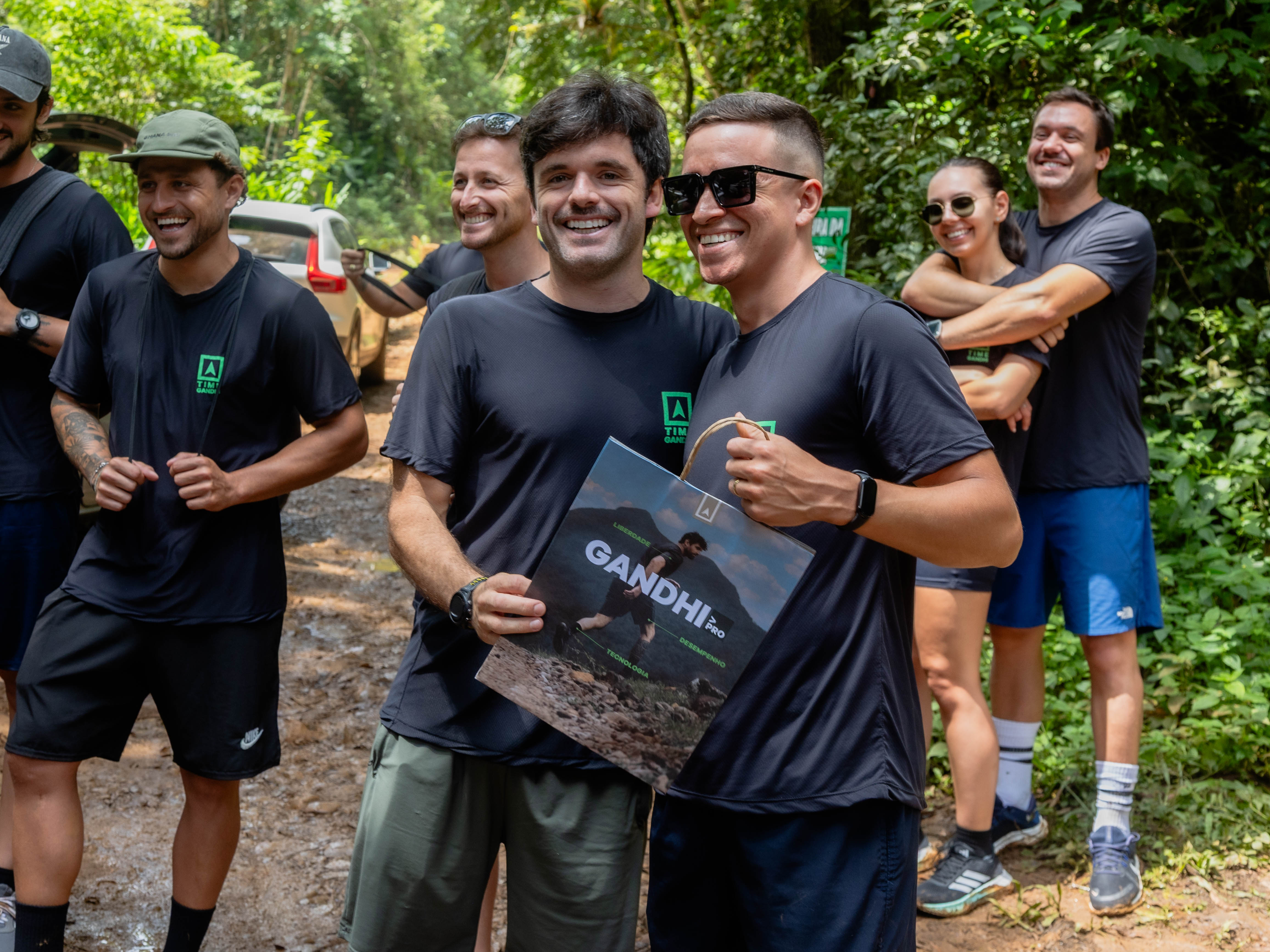 Trilha Cachoeira da Cortina Time Gandhi - Foto 10