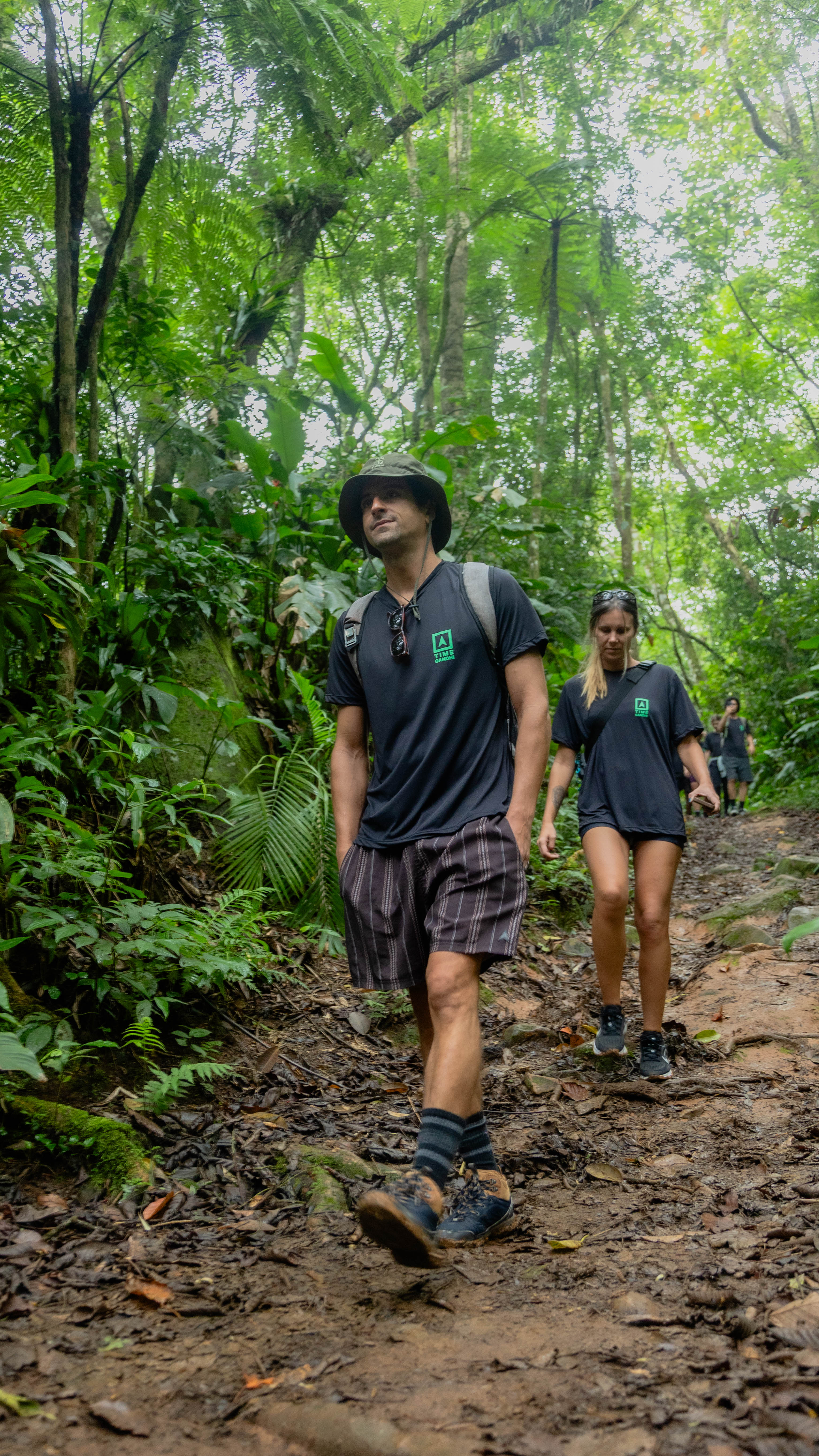 Trilha Cachoeira da Cortina Time Gandhi - Foto 15