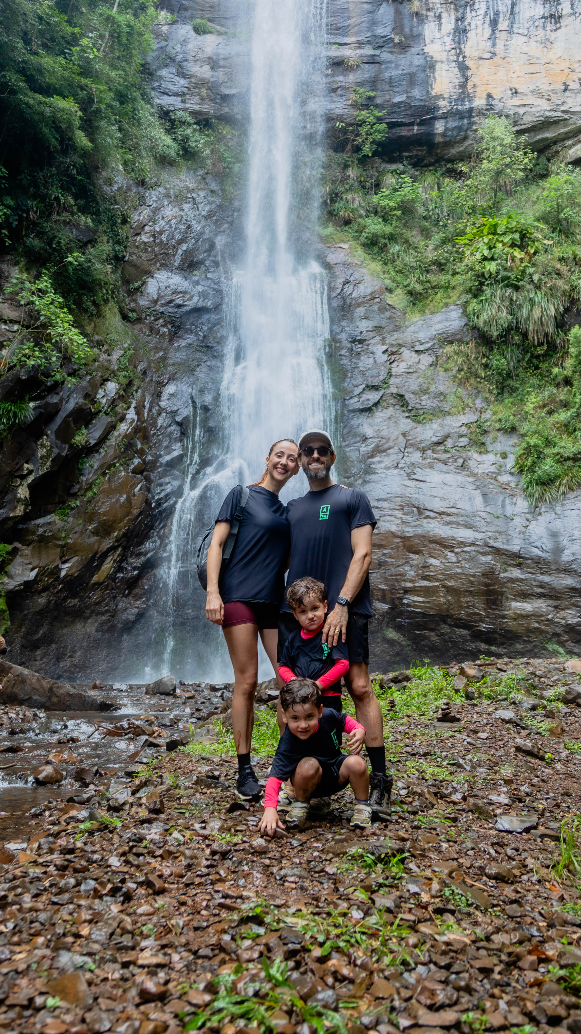 Trilha Cachoeira da Cortina Time Gandhi - Foto 14
