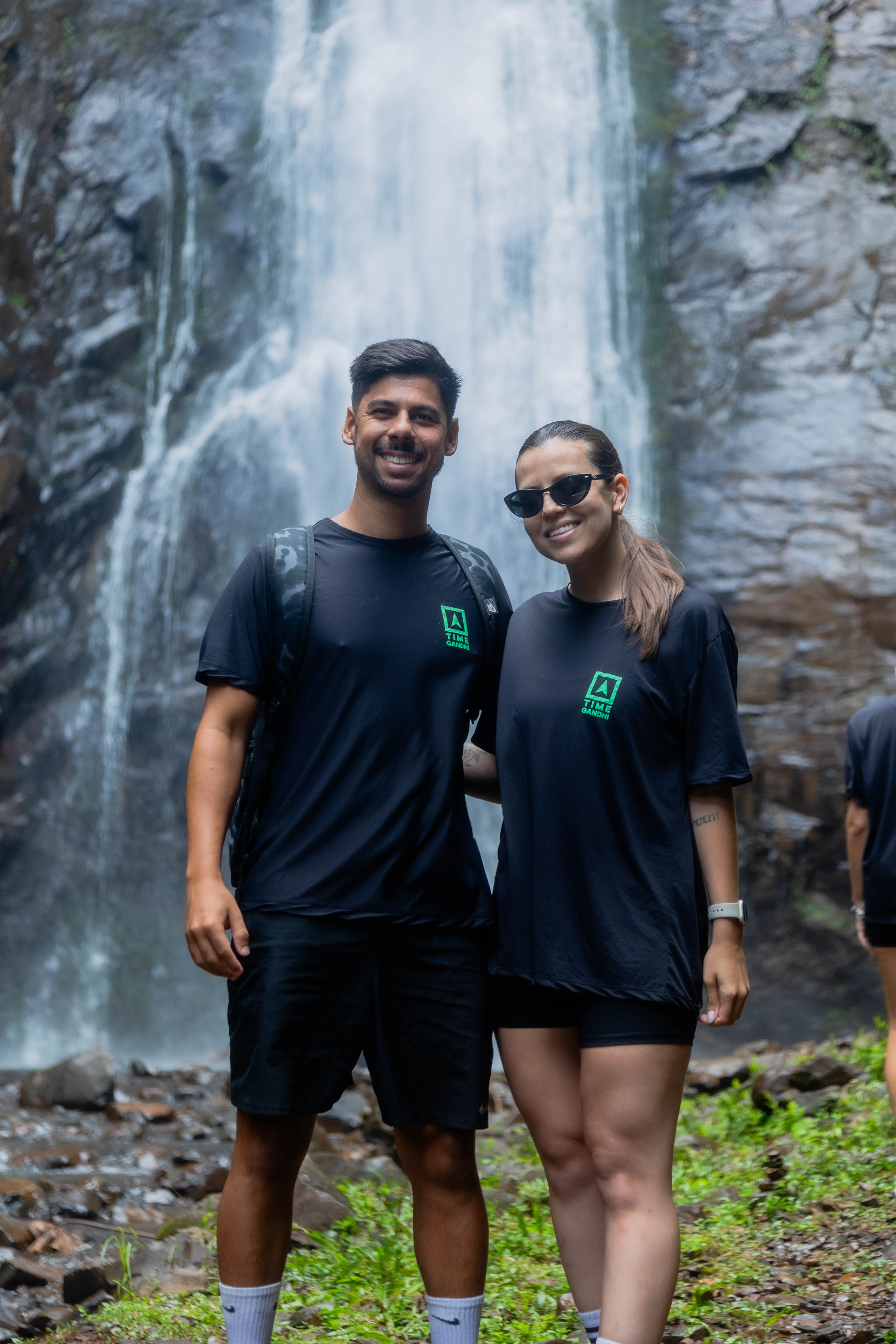 Trilha Cachoeira da Cortina Time Gandhi - Foto 13